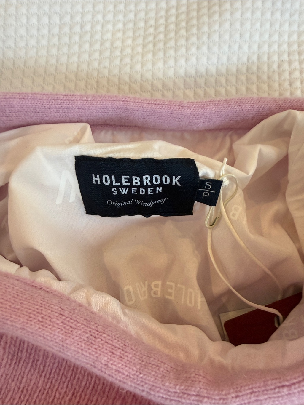 Holebrook Sweden Light Pink Cozy Pullover Sweatshirt — image 6 of 6